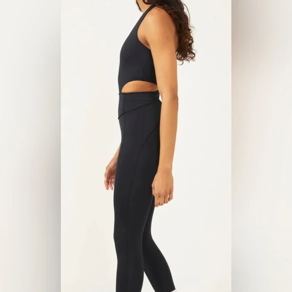 FREE PEOPLE MOVEMENT NWT BACK IT UP ONESIE - POOL BLUE - 9134  SIZE MED - Picture 7 of 7